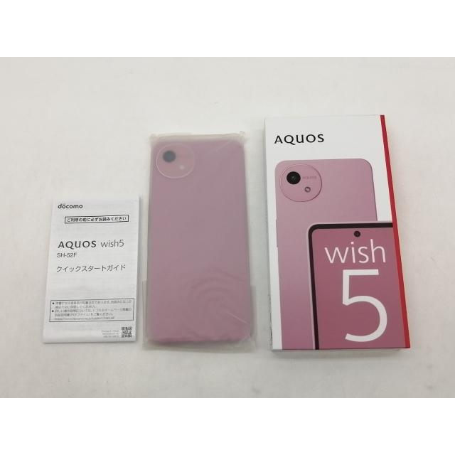 未使用】SHARP docomo 【SIMフリー】 AQUOS wish5 ナデシコ 4GB 64GB
