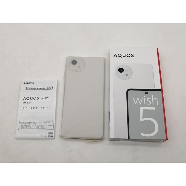 新品未開封❤️AQUOS wish5 64GB ユキ SH-52F SIMフリー AQUOS wish5 SH-52F ユキ White 【新品 未使用】SIMフリー ドコモ 白