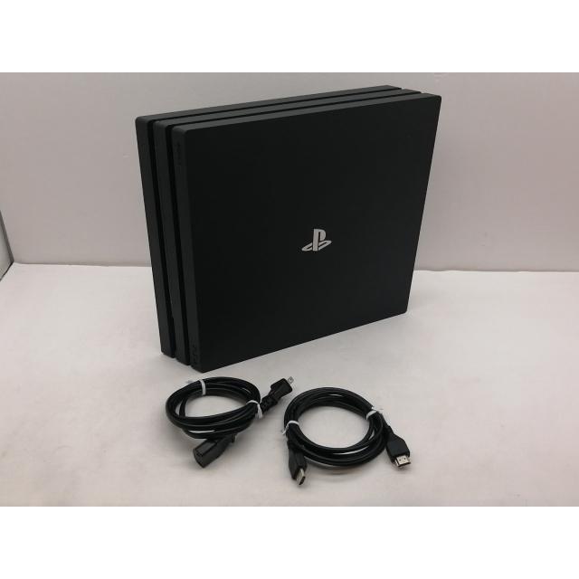 中古】SONY PlayStation4 Pro ジェット・ブラック 1TB CUH-7100BB01