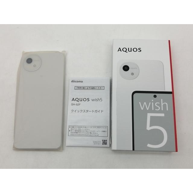 【新品未使用】AQUOS wish5 SH-52F　ユキ 　シムフリー AQUOS wish 「新品 未使用 白ロム ] SIMフリー wish5 SH-52F ユキ