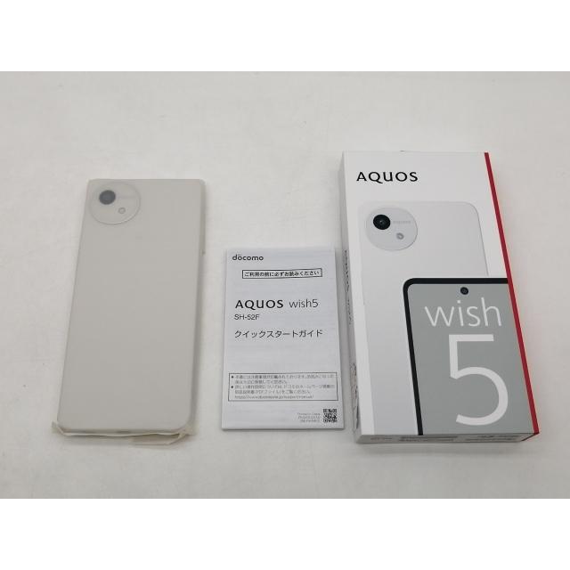 未使用】SHARP docomo 【SIMフリー】 AQUOS wish5 ユキ 4GB 64GB SH
