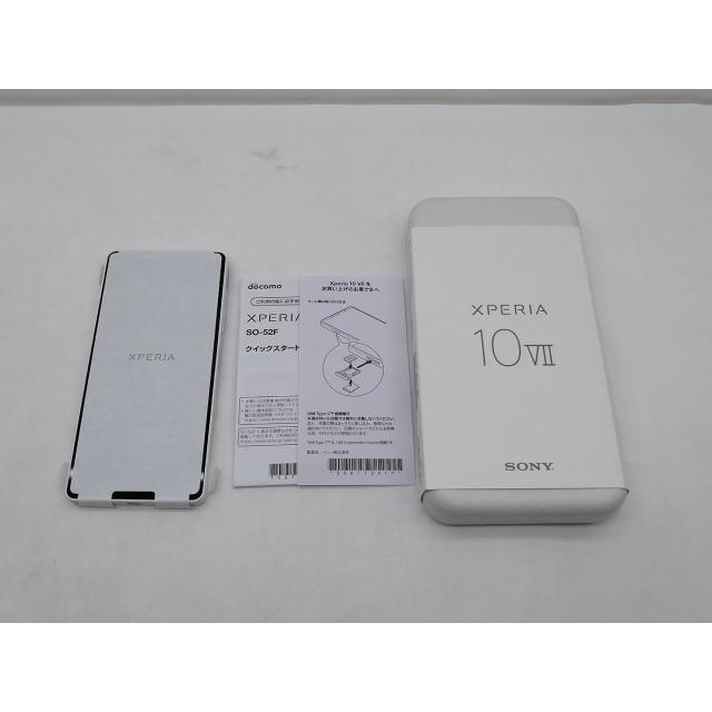 SONY Xperia 10 V docomo simフリー ホワイト Xperia 新品未使用 SONY 10 VI SO-52E [ホワイト/White/白] 本体 SIM