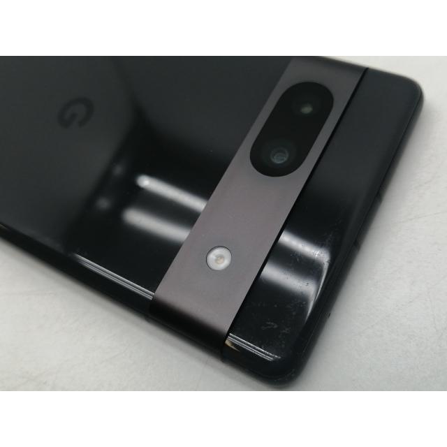中古】Google UQmobile 【SIMフリー】 Pixel 7a チャコール 8GB 128GB