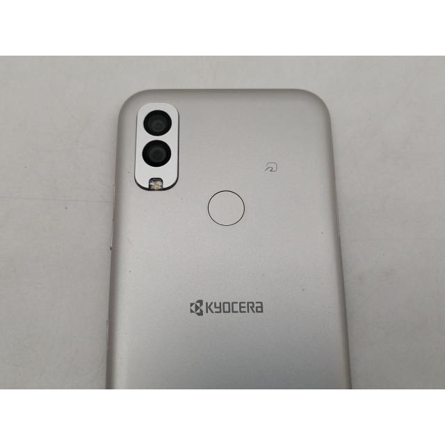 中古】KYOCERA ymobile 【SIMフリー】 Android One S9 シルキー