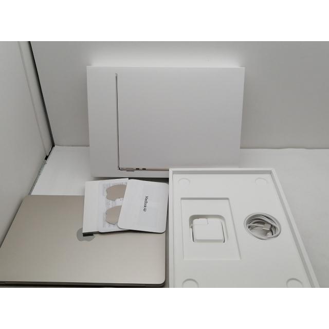 中古】Apple MacBook Air 13インチ M2(CPU:8C/GPU:8C) 8GB/256GB