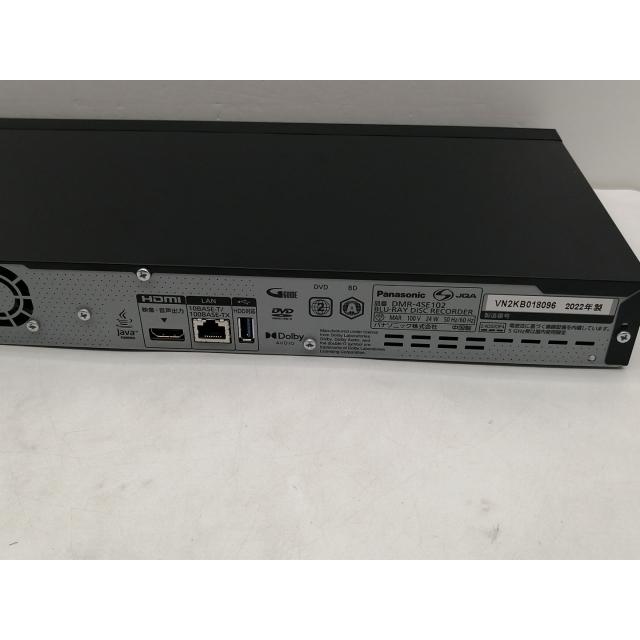 中古】Panasonic 4Kディーガ DMR-4SE102 (1TB/2021)【仙台イービーンズ