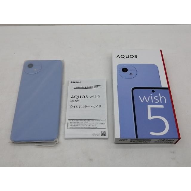 未使用】SHARP docomo 【SIMフリー】 AQUOS wish5 ミソラ 4GB 64GB SH