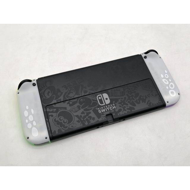 中古】Nintendo Switch 本体 (有機ELモデル) HEG-S-KCAAA スプラ