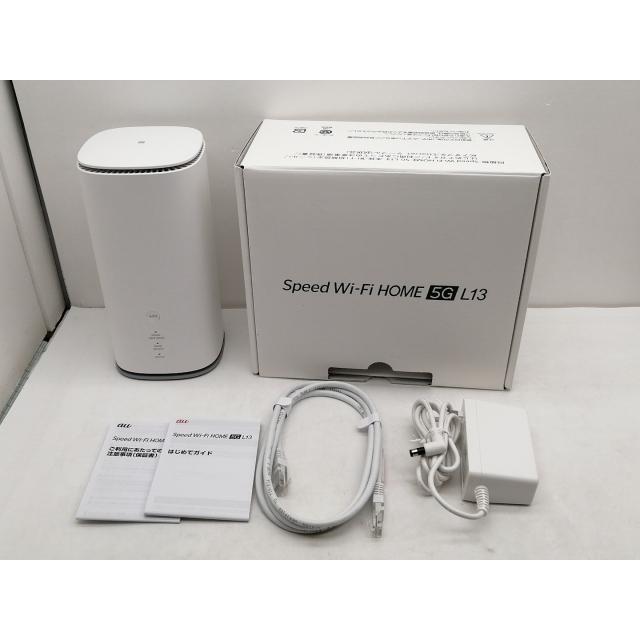 中古】ZTE au Speed Wi-Fi HOME 5G L13 ZTR02【仙台イービーンズ】保証