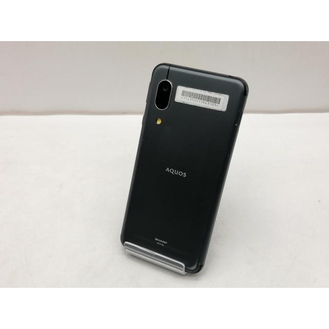 中古】SHARP au 【SIMロック解除済み】 AQUOS sense3 basic ブラック 