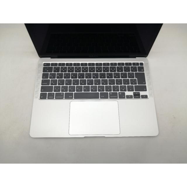 【中古】Apple MacBook Air 13インチ M1(CPU:8C/GPU:8C) 8GB/512GB シルバー MGNA3J/A (M1・2020)【仙台イービーンズ】保証期間１ヶ月【ランクC】の画像