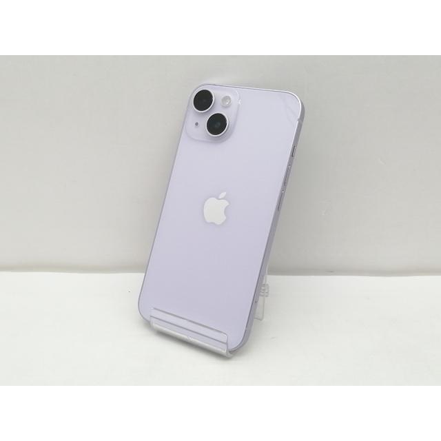 中古】Apple 国内版 【SIMフリー】 iPhone 14 128GB パープル MPUY3J/A
