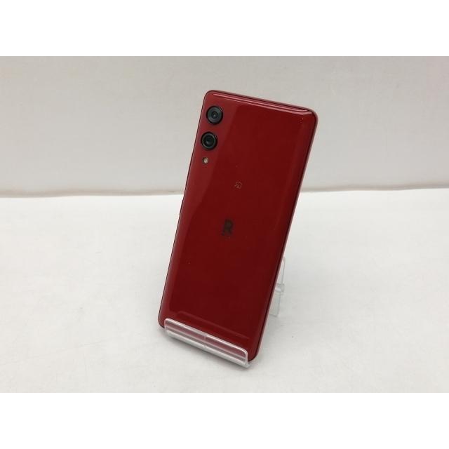 中古】Wiko 楽天モバイル 【SIMフリー】 Rakuten Hand 5G クリムゾン