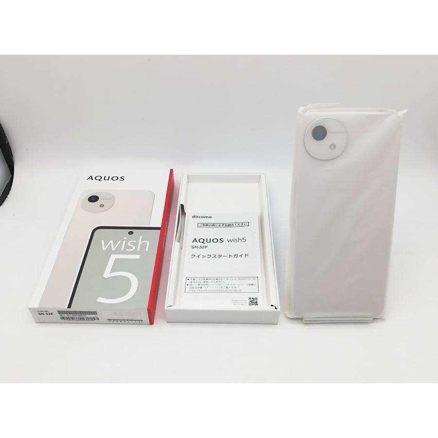 未使用】SHARP docomo 【SIMフリー】 AQUOS wish5 ユキ 4GB 64GB SH