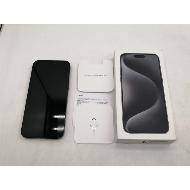中古】Apple docomo 【SIMフリー】 iPhone 15 Pro Max 256GB ブラック