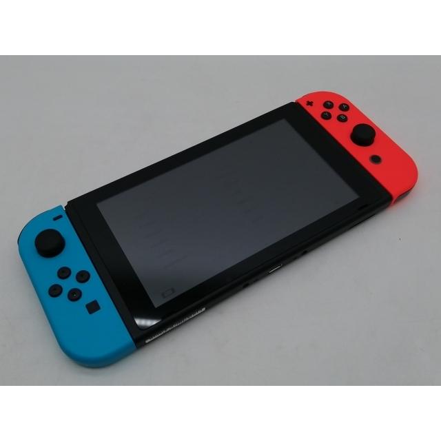 中古】Nintendo Switch 本体 Joy-Con(L) ネオンブルー/(R) ネオン