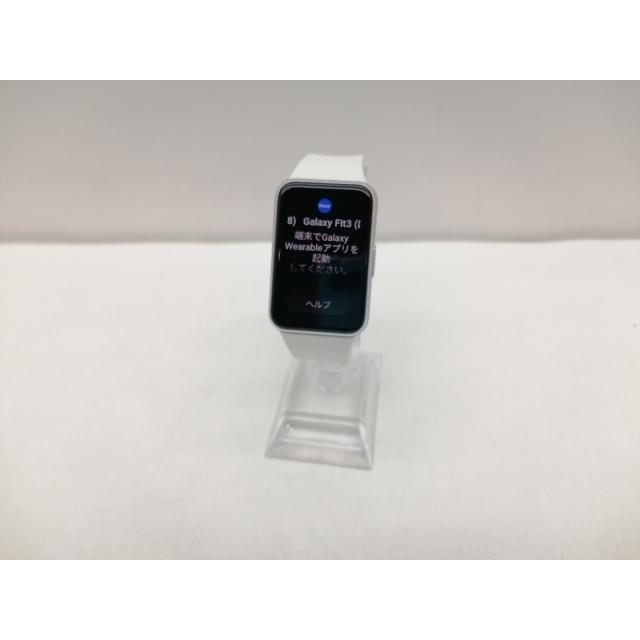 【中古】SAMSUNG Galaxy Fit3 SM-R390NZSAXJP シルバー【仙台イービーンズ】保証期間１週間【ランクA】 | 