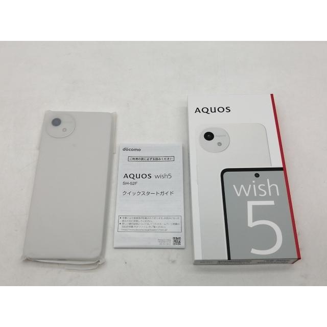 未使用】SHARP docomo 【SIMフリー】 AQUOS wish5 ユキ 4GB 64GB SH