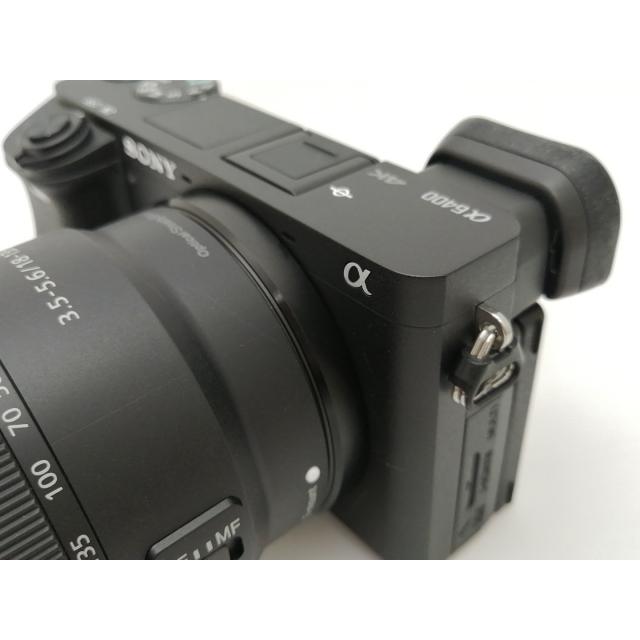 【中古】SONY α6400 高倍率ズームレンズキット ILCE-6400M ブラック【新宿2】保証期間１ヶ月【ランクA】の画像