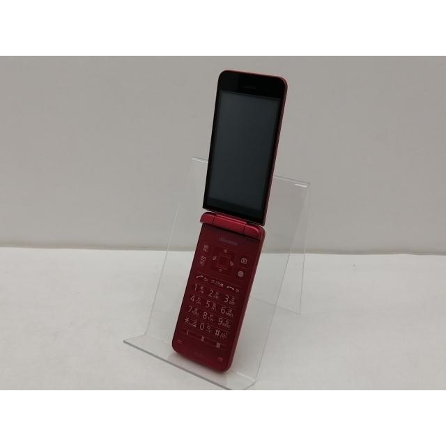 未使用】KYOCERA docomo 【SIMフリー】 DIGNOケータイ レッド KY-42C