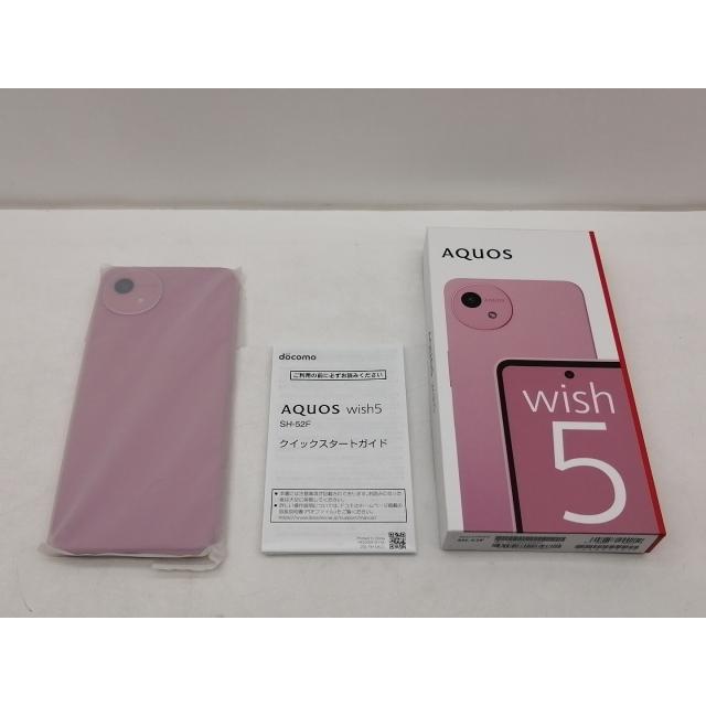 未使用】SHARP docomo 【SIMフリー】 AQUOS wish5 ナデシコ 4GB 64GB
