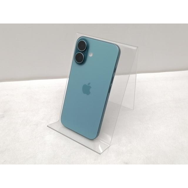 中古】Apple 国内版 【SIMフリー】 iPhone 16 256GB ティール MYE13J/A