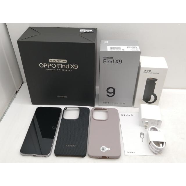 中古】Oppo 国内版 【SIMフリー】 OPPO Find X9 チタニウムグレー 16GB