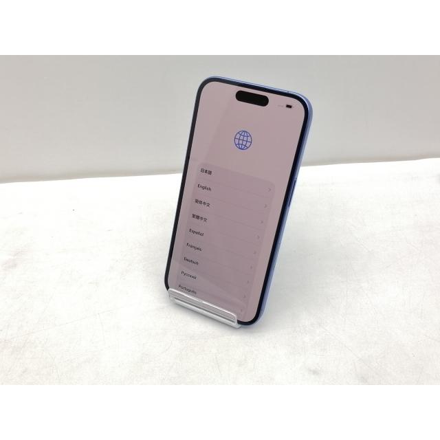 【中古】【赤ロム保証あり】Apple ymobile 【SIMフリー】 iPhone 16 128GB ウルトラマリン MYDU3J/A【仙台イービーンズ】保証期間１ヶ月【ランクA】の画像