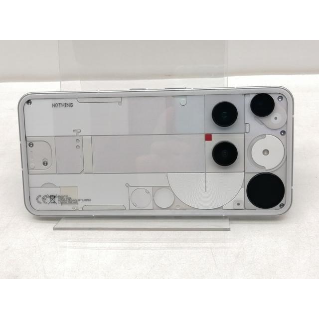 【中古】NOTHING 楽天モバイル 【SIMフリー】 Nothing Phone (3) ホワイト 12GB 256GB【仙台イービーンズ】保証期間１ヶ月【ランクA】の画像