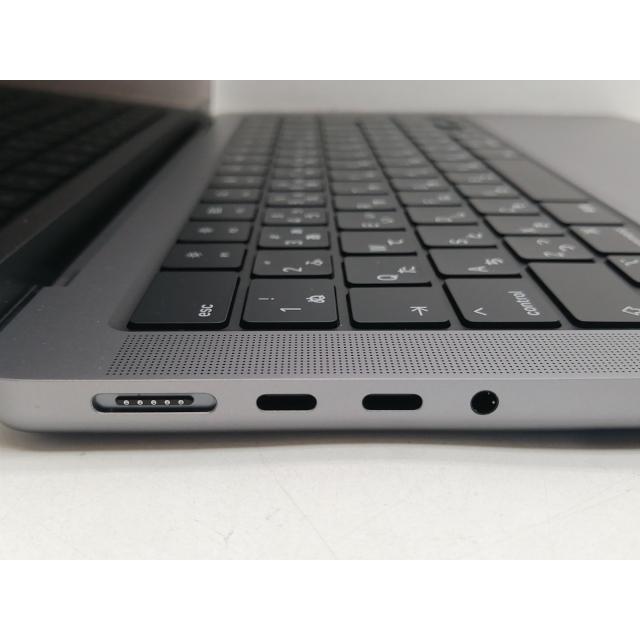 【中古】MacBook Pro 14インチ M3(CPU:8C/GPU:10C) 8GB/512GB スペースグレイ MTL73J/A (14インチ,M3,2023)【仙台イービーンズ】保証期間１ヶ月【ランクA】の画像