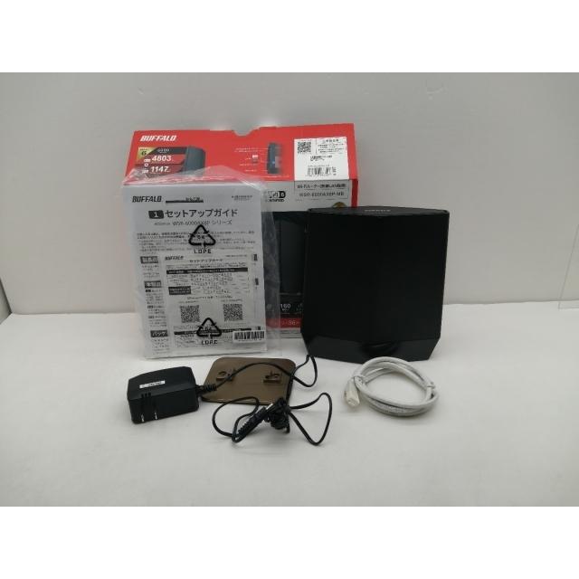 中古】BUFFALO AirStation WSR-6000AX8P-MB Wi-Fi6(11ax)対応無線LAN