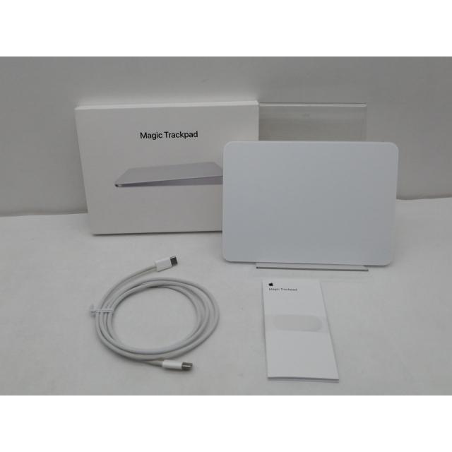 中古】Apple Magic Trackpad(2024/USB-C) ホワイト MXK93ZA/A【仙台