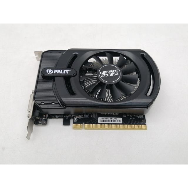 中古】Palit Palit GTX1650 STORMX OC 4G GDDR5(NE51650S06G1-1170F