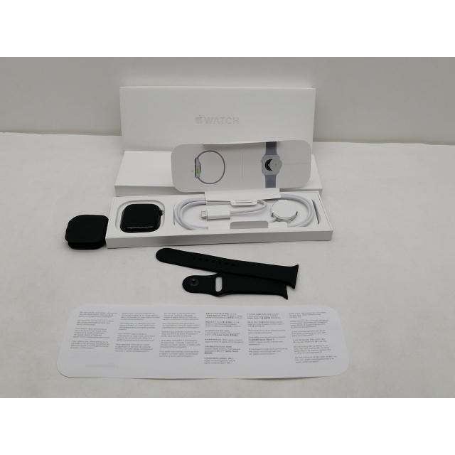 【中古】Apple Watch Series10 46mm GPS ジェットブラックアルミニウムケース/ブラックスポーツバンド (M/L) 海外版【仙台イービーンズ】保証期間１ヶ月の画像
