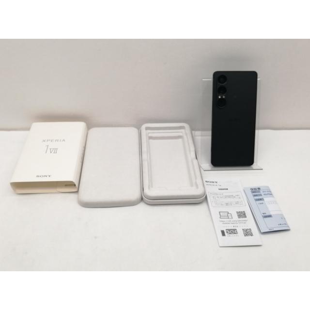 【中古】SONY 国内版 【SIMフリー】 Xperia 1 VII スレートブラック 12GB 256GB XQ-FS44【仙台イービーンズ】保証期間１ヶ月【ランクA】の画像