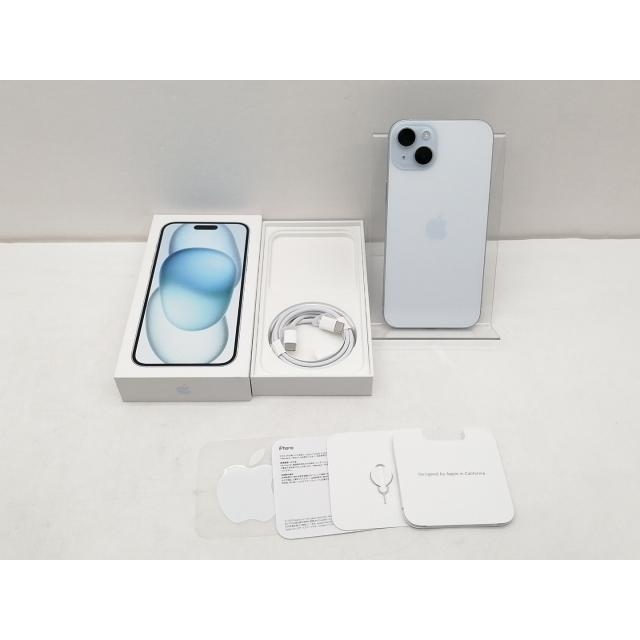 【中古】Apple 国内版 【SIMフリー】 iPhone 15 Plus 256GB ブルー MU0N3J/A【新宿】保証期間１ヶ月【ランクA】の画像