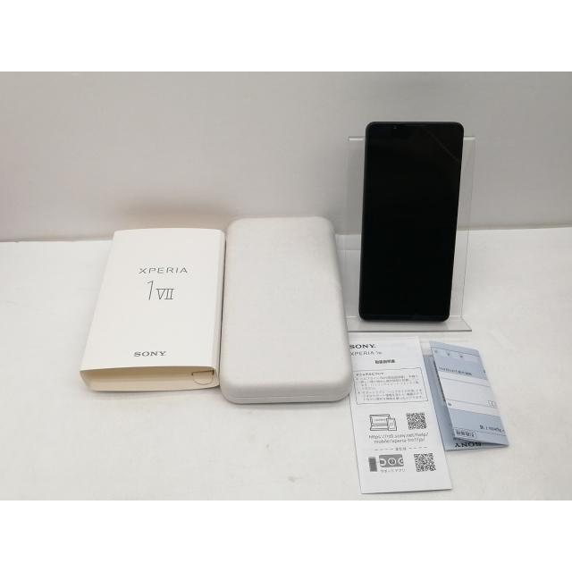 【中古】SONY 国内版 【SIMフリー】 Xperia 1 VII スレートブラック 12GB 256GB XQ-FS44【仙台イービーンズ】保証期間１ヶ月【ランクA】の画像