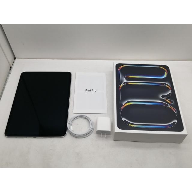 【中古】Apple 【Wi-Fi】 11インチ iPad Pro（M5/2025） 256GB シルバー 標準ガラス MDWL4J/A【仙台イービーンズ】保証期間１ヶ月【ランクA】の画像