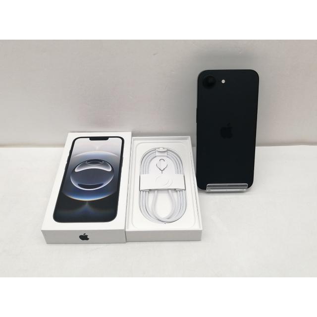 【中古】Apple 国内版 【SIMフリー】 iPhone 16e 128GB ブラック MD1Q4J/A【仙台イービーンズ】保証期間１ヶ月【ランクA】の画像