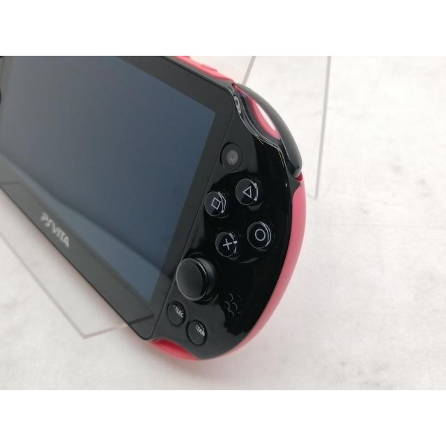 中古】SONY PlayStation VITA Wi-Fiモデル ピンク/ブラック PCH-2000