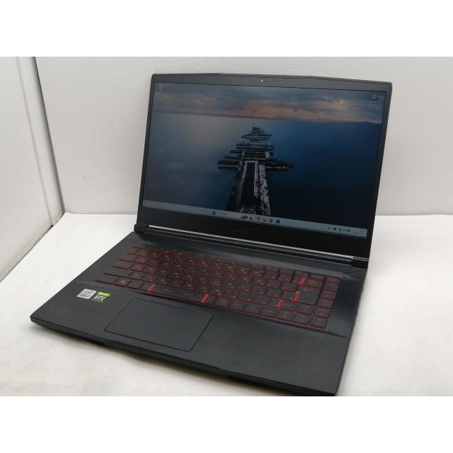 中古】GF65 Thin GF65-10UE-258JP ブラック【i7-10750H 16G 512G(SSD