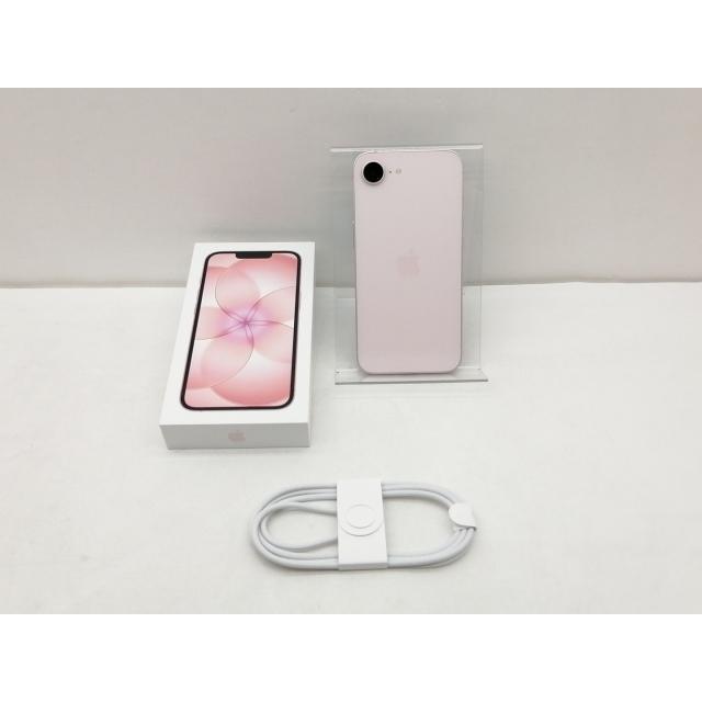 【中古】Apple UQmobile 【SIMフリー】 iPhone 17e 256GB ソフトピンク MHRQ4J/A【仙台イービーンズ】保証期間１ヶ月【ランクA】の画像