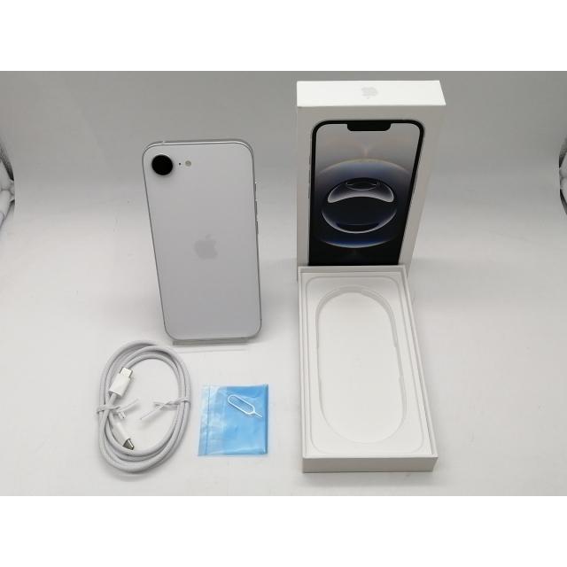 【中古】Apple ymobile 【SIMフリー】 iPhone 16e 128GB ホワイト MD1R4J/A【吉祥寺】保証期間１ヶ月【ランクA】の画像