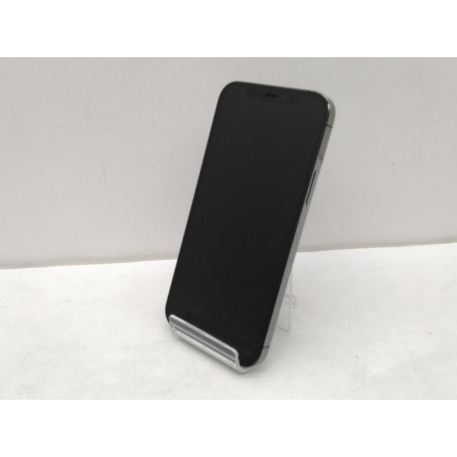 【中古】Apple SoftBank 【SIMロック解除済み】 iPhone 12 Pro 128GB グラファイト MGM53J/A【仙台イービーンズ】保証期間１ヶ月【ランクB】の画像