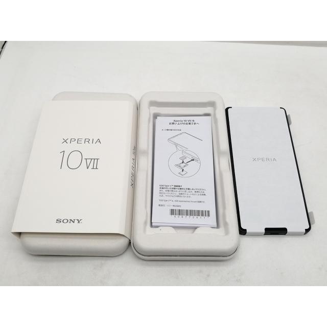 未使用】SONY docomo【SIMフリー】 Xperia 10 VII チャコールブラック