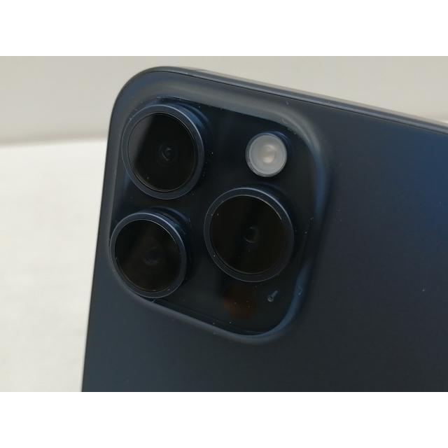 【中古】Apple SoftBank 【SIMフリー】 iPhone 15 Pro 128GB ブルーチタニウム MTUA3J/A【仙台イービーンズ】保証期間１ヶ月【ランクC】の画像