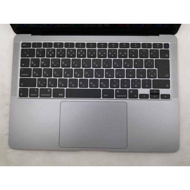 【中古】Apple MacBook Air 13インチ M1(CPU:8C/GPU:8C) 8GB/512GB スペースグレイ MGN73J/A (M1・2020)【仙台イービーンズ】保証期間１ヶ月【ランクB】の画像