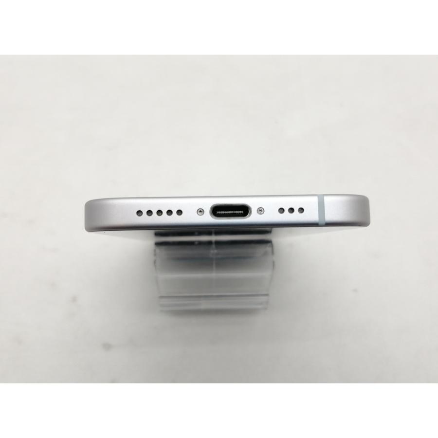 【中古】Apple 楽天モバイル 【SIMフリー】 iPhone 15 128GB ブルー MTML3J/A【仙台イービーンズ】保証期間１ヶ月【ランクB】の画像