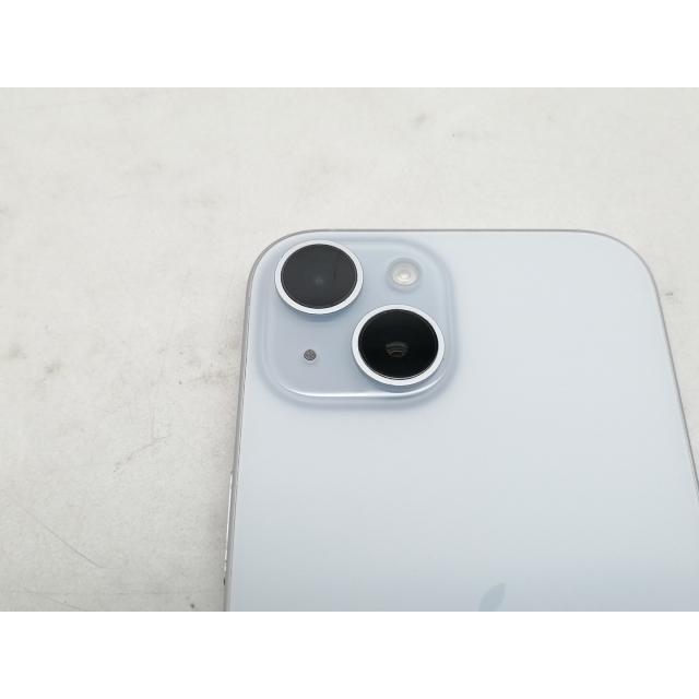 【中古】Apple 楽天モバイル 【SIMフリー】 iPhone 15 128GB ブルー MTML3J/A【仙台イービーンズ】保証期間１ヶ月【ランクB】の画像