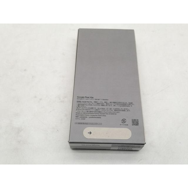 【未使用】Google SoftBank 【SIMフリー】 Pixel 10a オブシディアン 8GB 128GB【仙台イービーンズ】保証期間３ヶ月の画像
